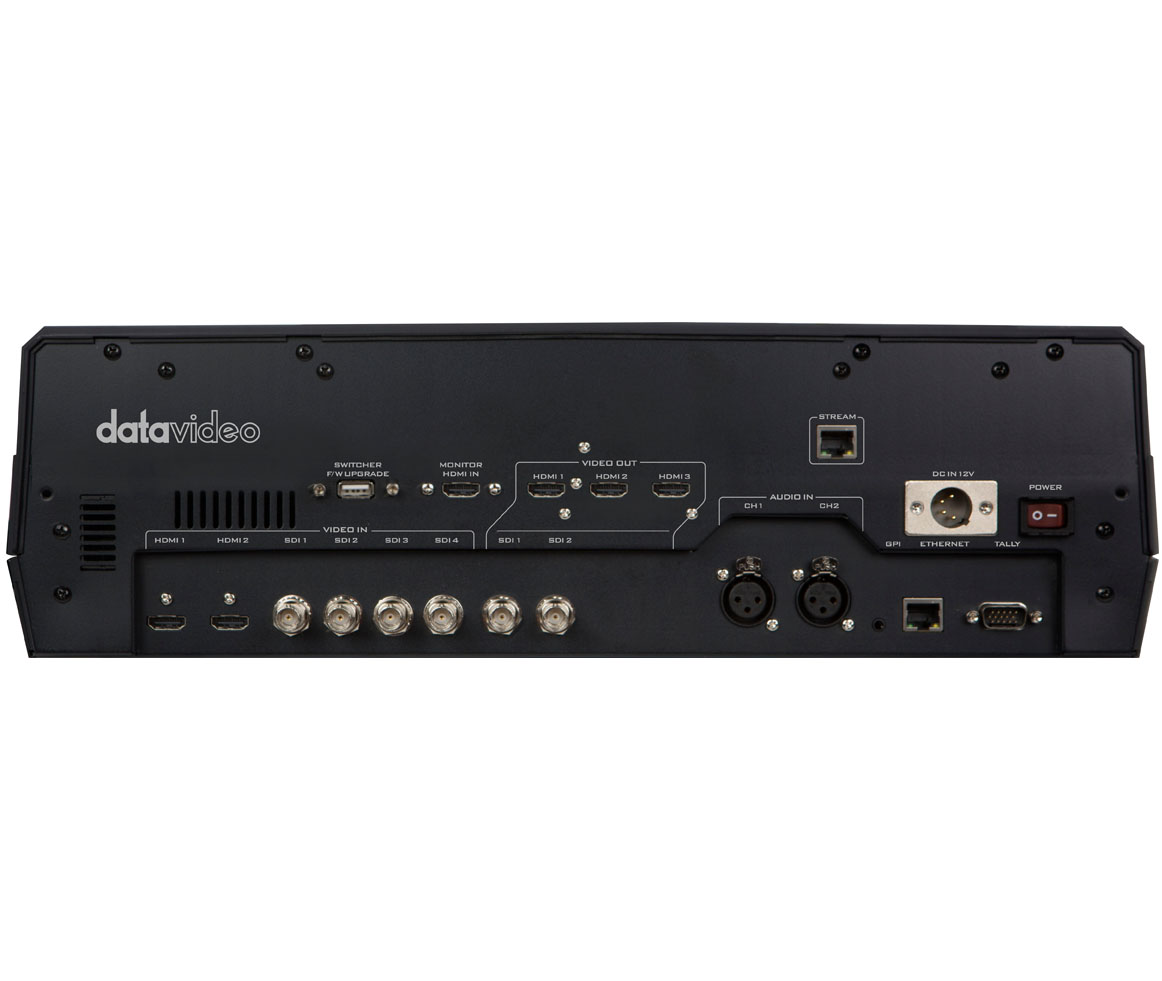 Datavideo HS-1300 6-Channel HD Portable Video Streaming Studio ออลอินวันวิดีโอสวิทเซอร์แบบพกพาและสตรีมมิ่งได้