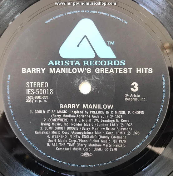 Barry Manilow - Greatest Hits
