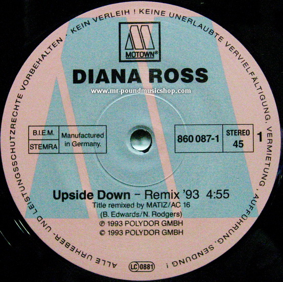 Diana Ross - Upside Down Remix '93