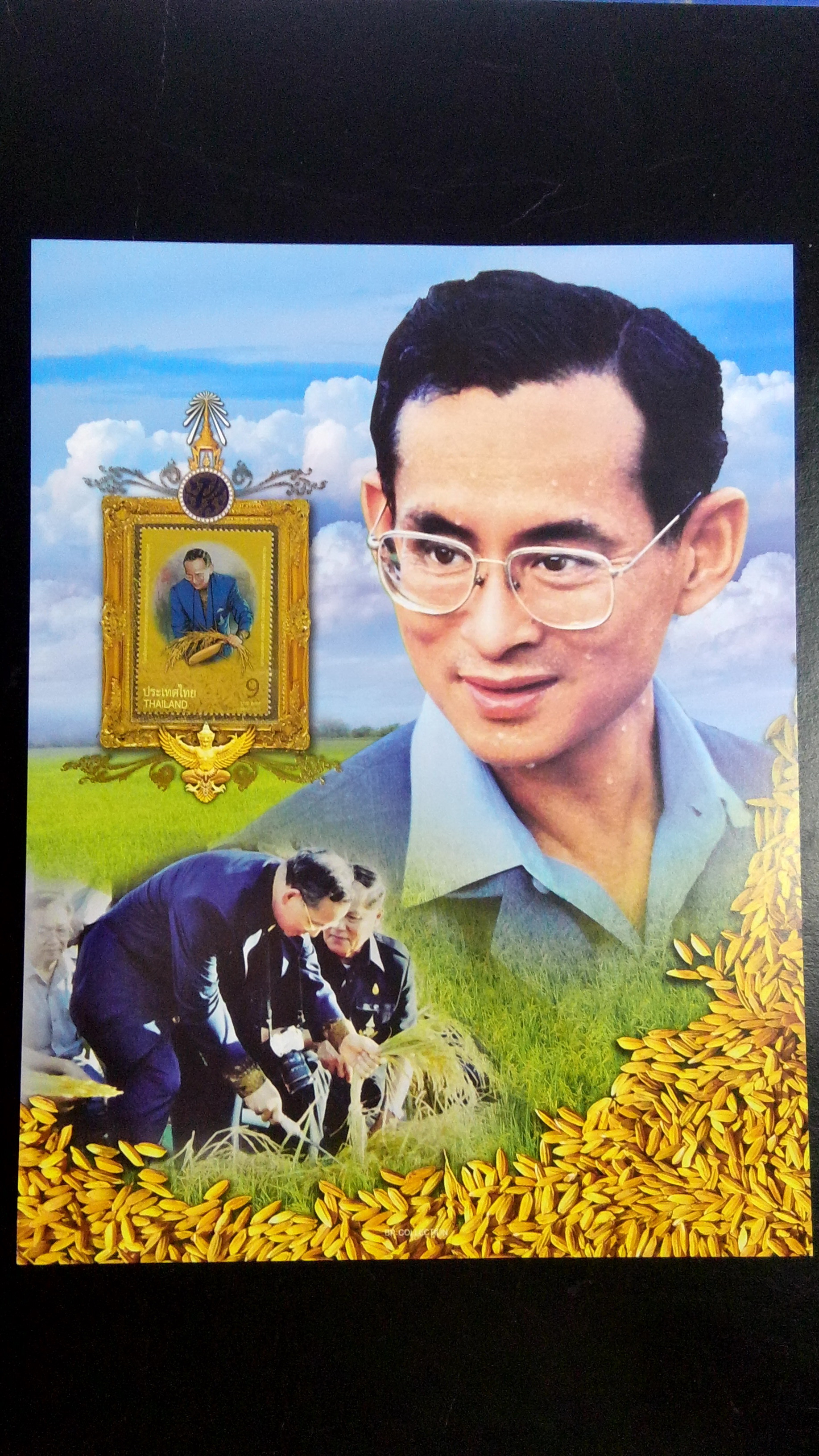 เม้าส์แสตมป์ รวงข้าว