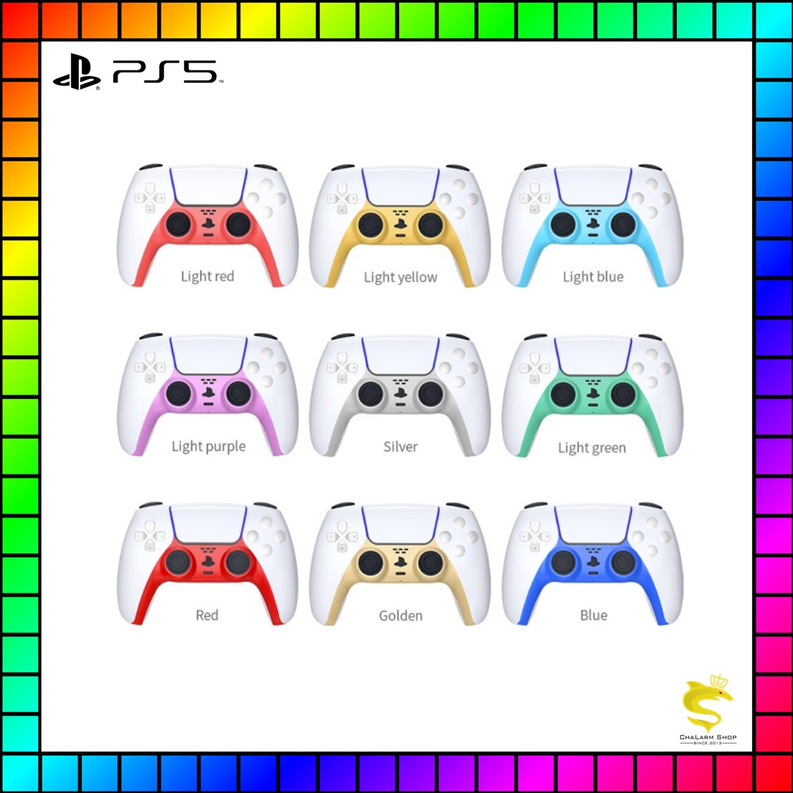 PS5 handle decoration strip (มีที่แกะแถมให้)