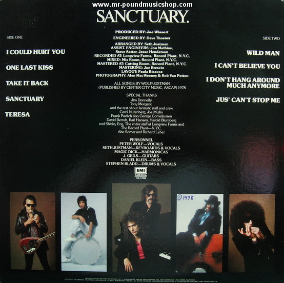 The J. Geils Band - Sanctuary