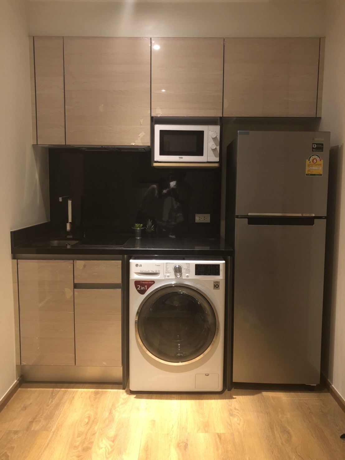 ให้เช่าคอนโด Park 24 (พาร์ค 24) ขนาด30 ตรม studio ห้อง 68/581 ตึก 3 ชั้น 6 Fully furnished