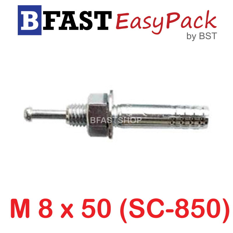 พุกตะปูสแตนเลส SANKO (SC-850) M8 x 50 (1 ตัว/ถุง)