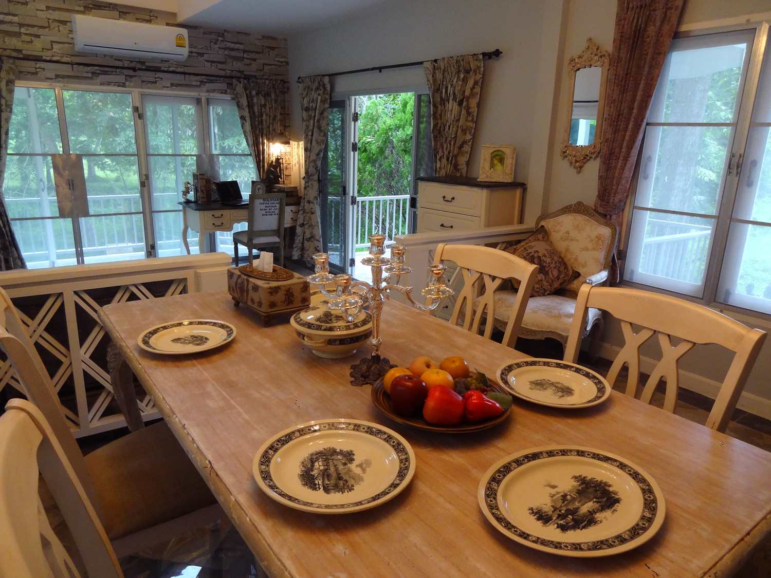 ขาย / ให้เช่า Brookside Valley 6000/ ต่อคืน ขาย 4.6 ล้าน บ้านเดี่ยว 2 ชั้น เนื้อที่ 220 ตรว. 2 ห้องนอน 2 ห้องน้ำ