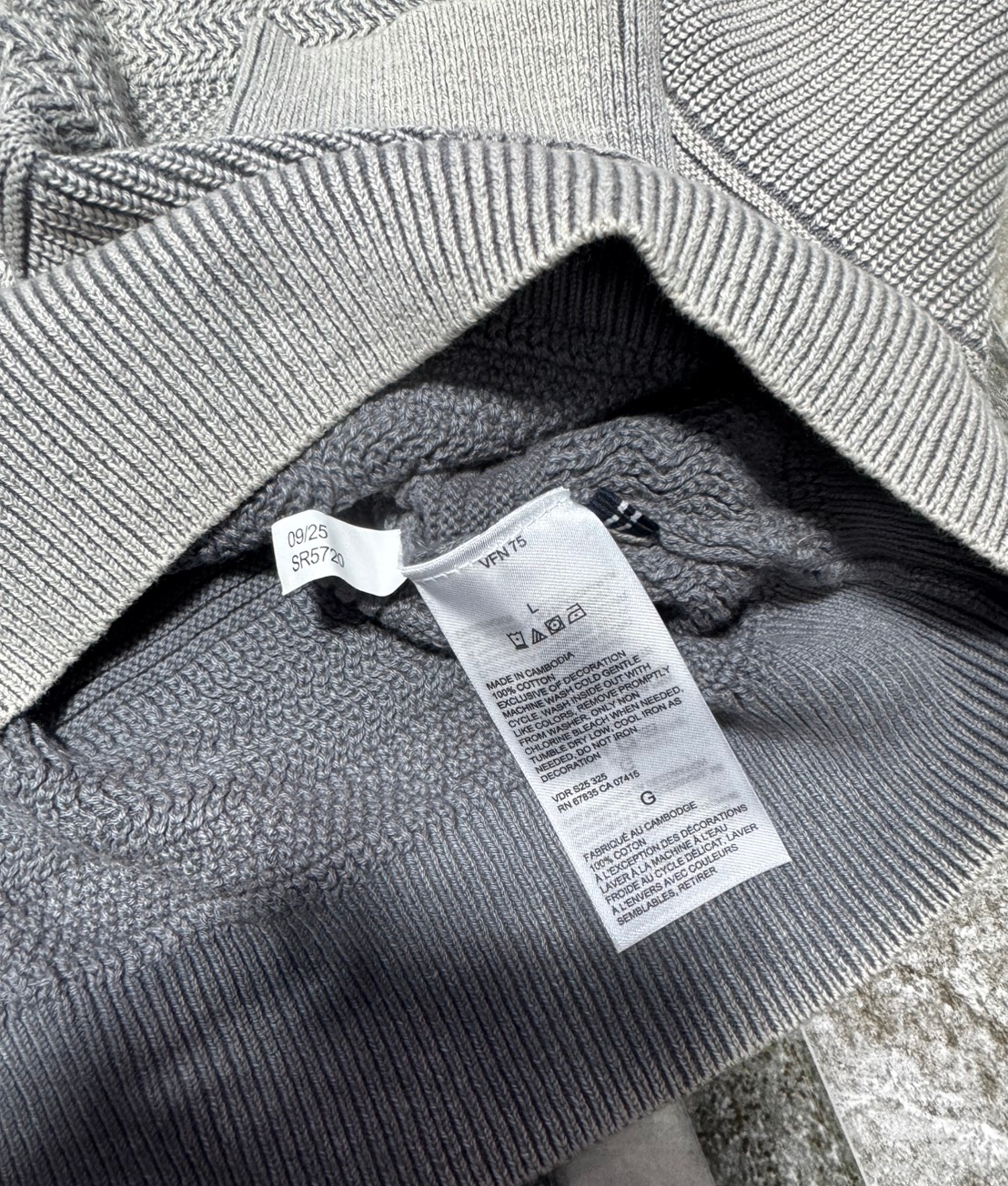 Nautica Stonewashed Crewneck Sweater