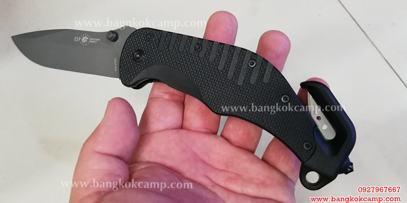 มีดพับ ESP Rescue Knife ใบกึ่งหยัก