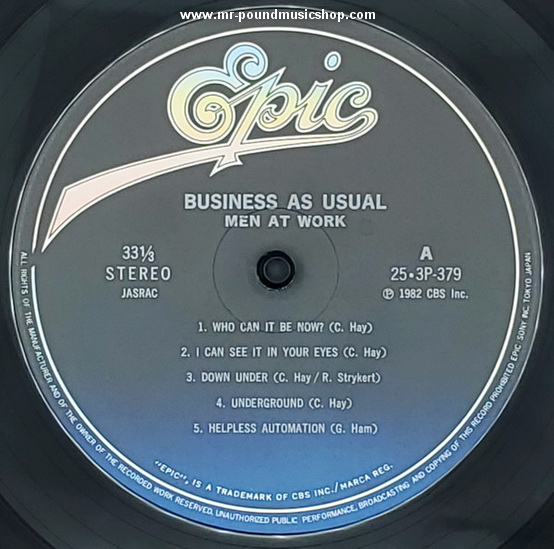Men At Work - Business as Usual