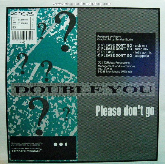 Double You - Please Don't Go