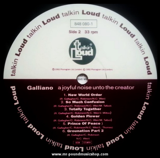 Galliano - A Joyful Noise Unto The Creator
