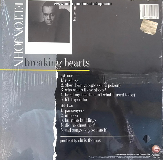 Elton John - Breaking Hearts
