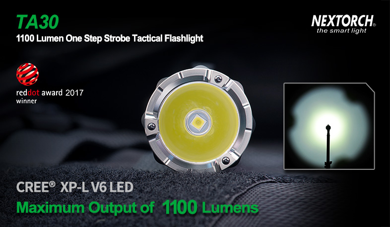ไฟฉาย Nextorch TA30 1100 Lumens One Step Tactical Flashlight