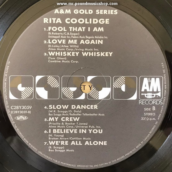 Rita Coolidge - A&M Gold Series