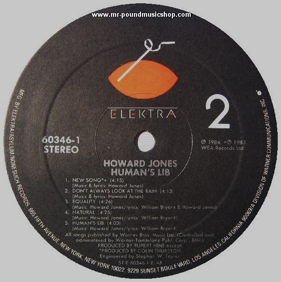 Howard Jones - Human's Lib