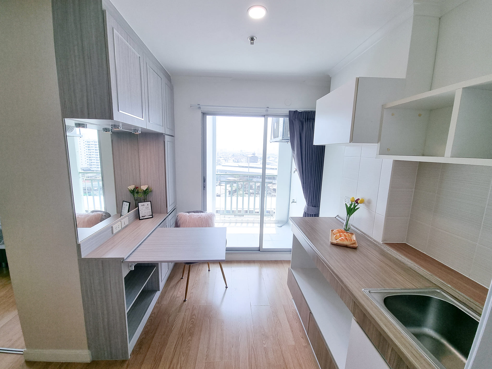 ขายคอนโด Lumpini Ville Latphrao - Chokchai 4 (ลุมพินี วิลล์ ลาดพร้าว - โชคชัย 4) 1 ห้องนอน 1 ห้องน้ำ ขนาด 28 ตร.ม.