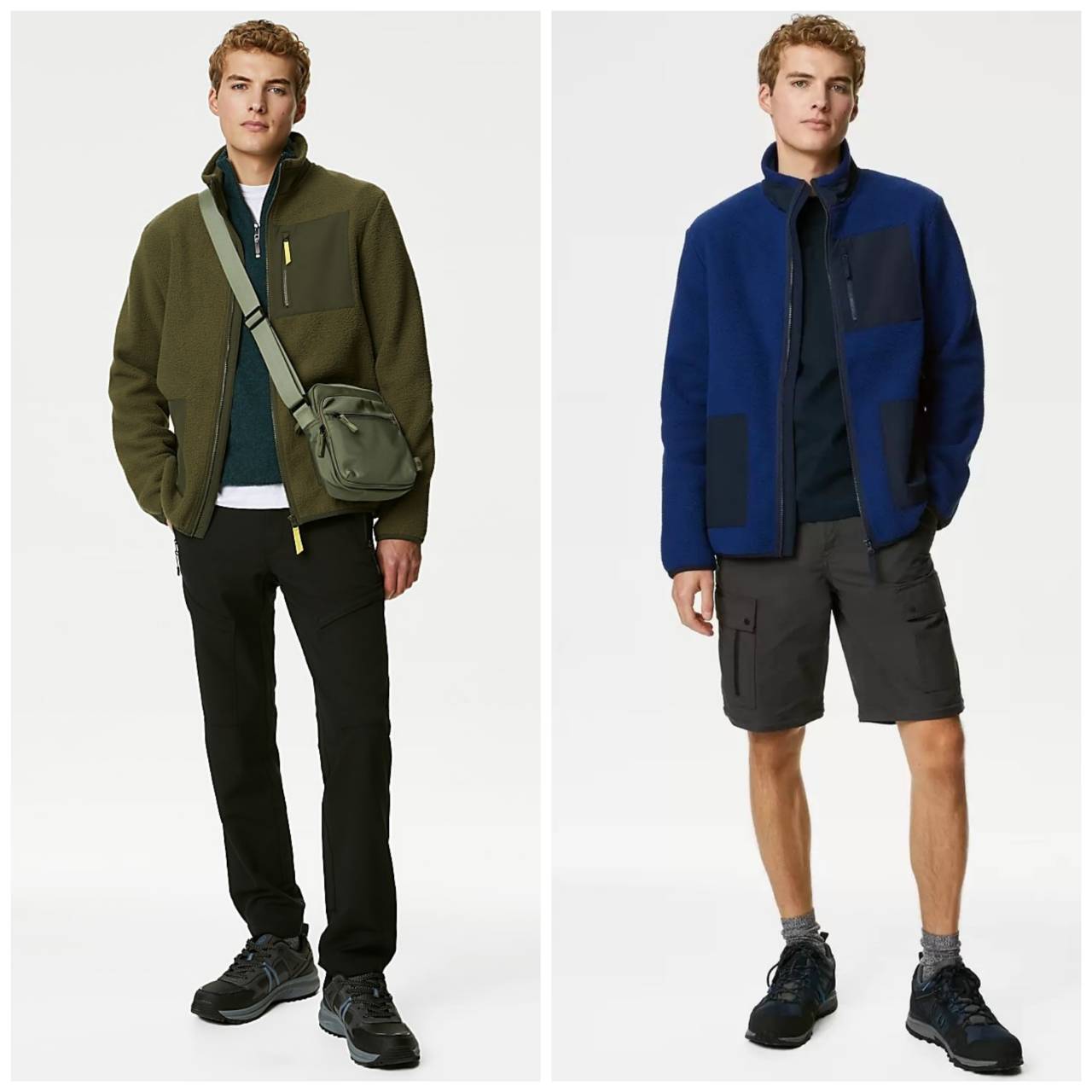 Marks & Spencer Polar Fleece Zip Up Jacket