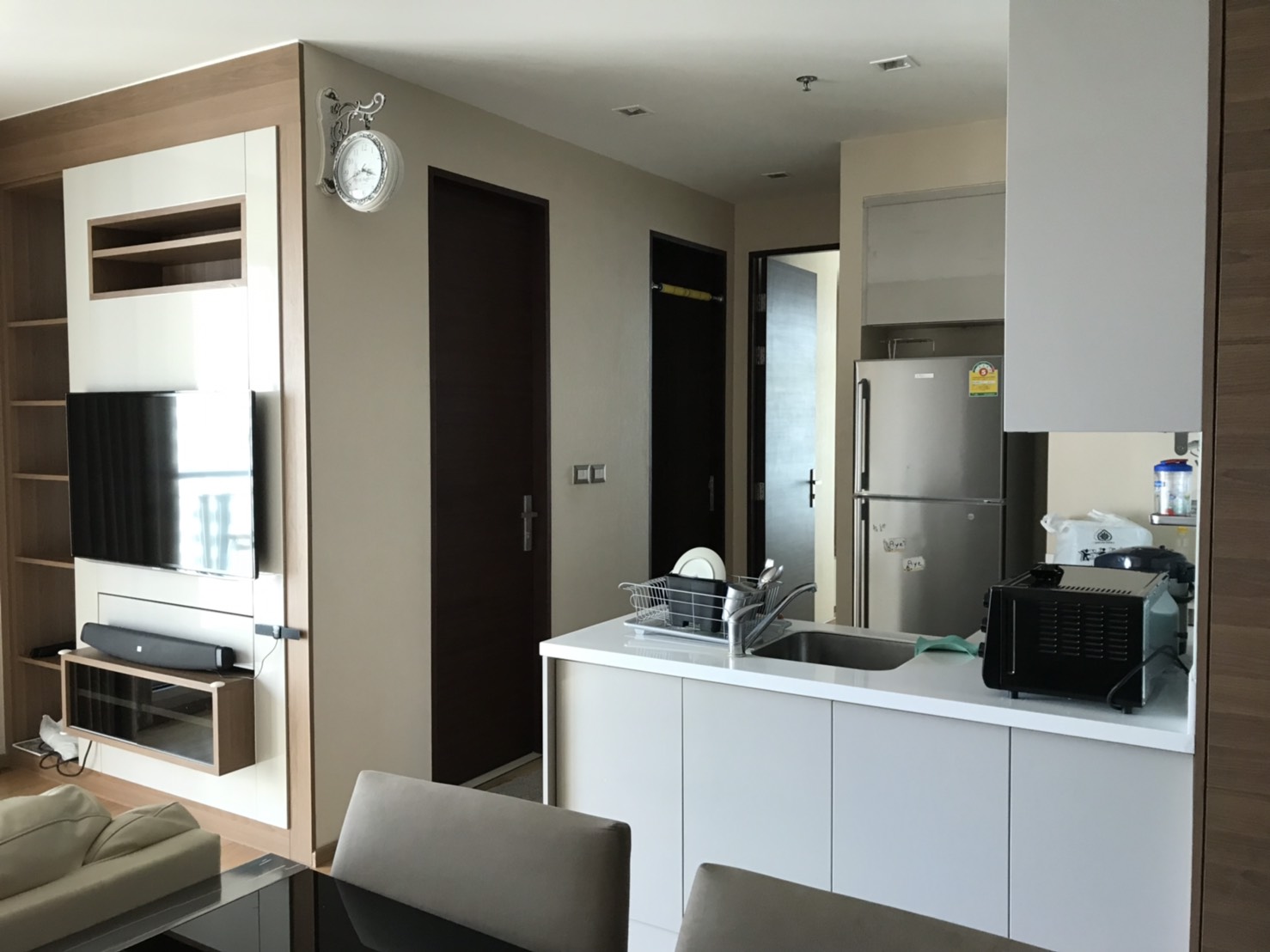 ให้เช่าคอนโด The Address Asoke (ดิ แอดเดรส อโศก) 2 ห้องนอน ชั้น 31 ขนาด 65 ตรม ห้องตกแต่งครบ