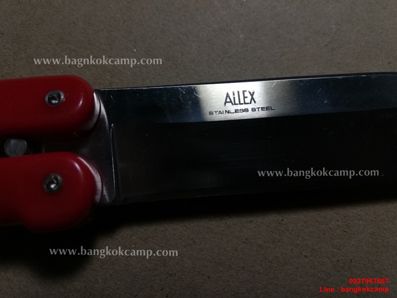 มีดญี่ปุ่น, มีดพับญี่ปุ่น รุ่นเก่า JAPAN ใหม่เก่าเก็บ (สีแดง)