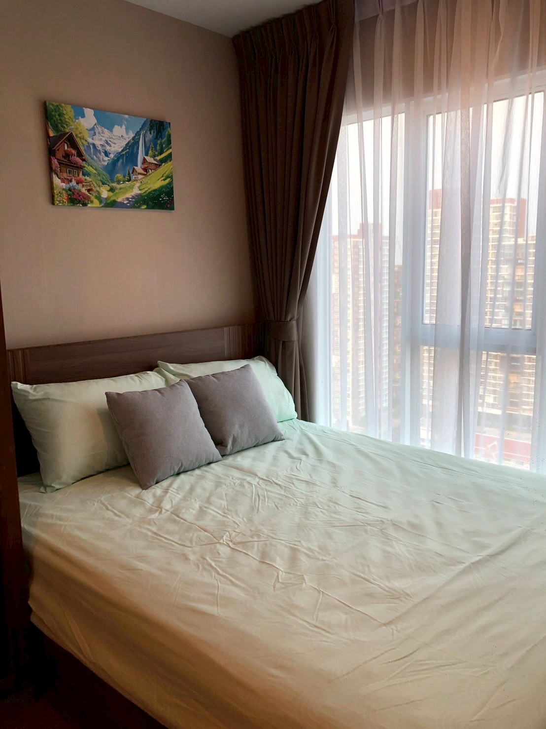 ให้เช่าคอนโดใหม่ ‘Regent home bangna (รีเจ้นท์ โฮม บางนา)’ ชั้นสูง วิวโล่ง (BTS บางนา) ห้องสวย พร้อมอยู่ 1 Bedroom (ขนาด 28 ตรม)