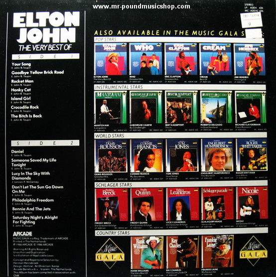 Elton John - The Very Best Of Elton John
