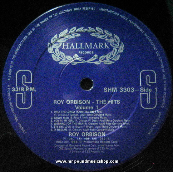 Roy Orbinson - The Hits