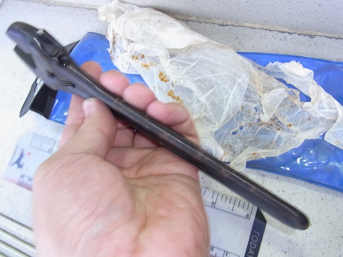 ประแจเลื่อน DOWIDAT 8นิ้ว MADE IN GERMANY มาพร้อมซองเดิม ที่ซองพิมพ์ W.-Germany , ใต้ตัวพิพม์สีขาว มีตัวนูน GERMANY ใหม่เก่าเก็บ