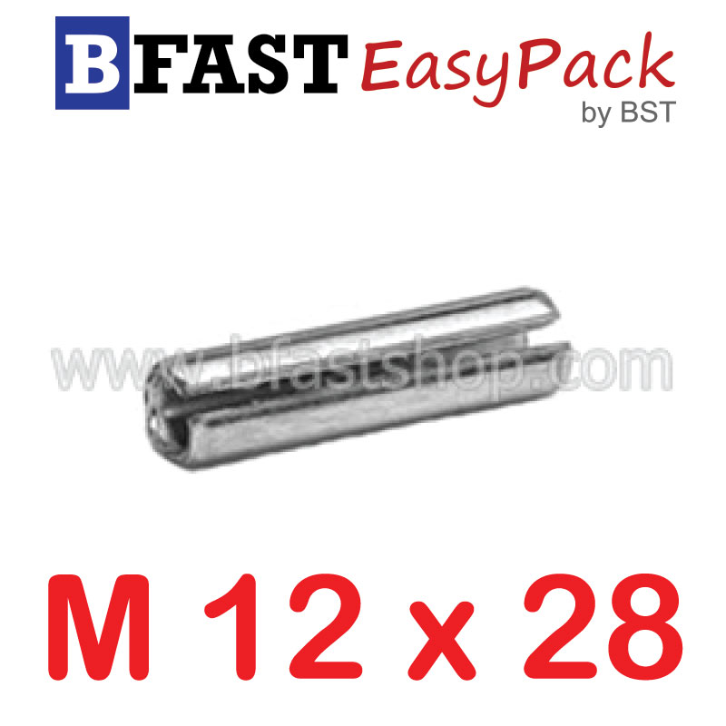 ปิ๊นตะกุดสแตนเลส SUS M12 x 28 (1 ตัว/ถุง)