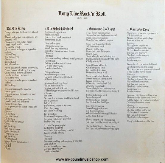 Rainbow - Long Live Rock 'n' Roll