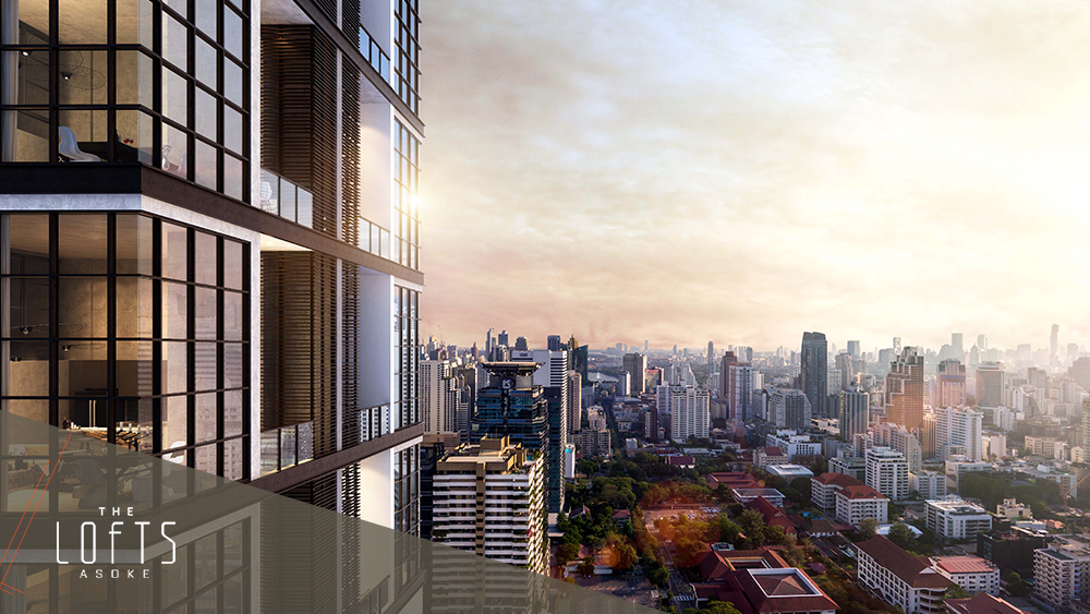 ขายคอนโด The Lofts Asoke (เดอะ ลอฟท์ อโศก) 2 ห้องนอน 2 ห้องน้ำ ขนาด 87 ตรม ชั้น 21 ทิศตะวันตก ยูนิต LA21-01