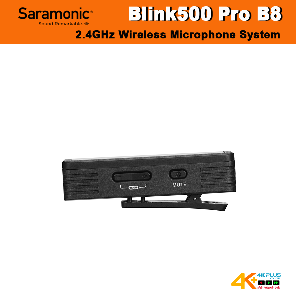 Saramonic Blink500 Pro B8 2.4GHz Wireless Microphone System ***สินค้ายกเลิกการผลิต***