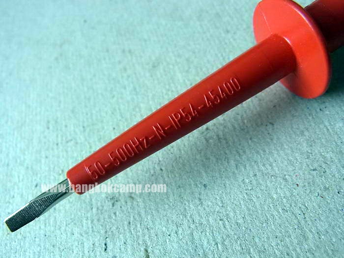 ไขควงลองไฟ ไขควงเช็คไฟ Made in Germany. ดี+ถูก.ใหม่ แท้