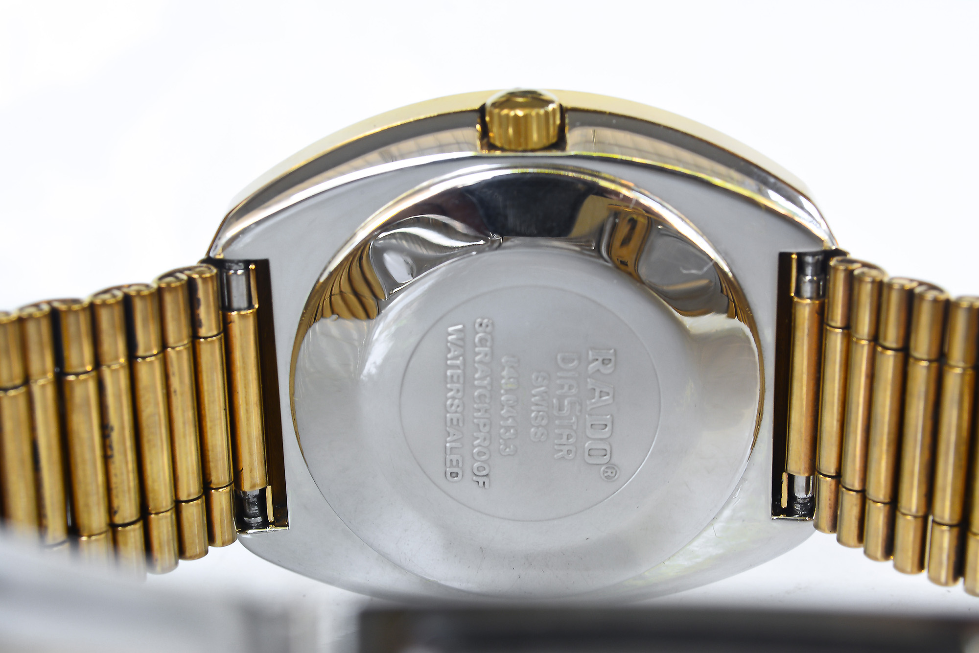 Rado Diastar เรือนทอง 11 พลอย หน้าดำ