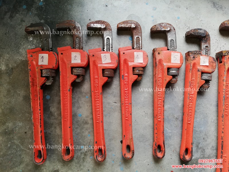 ประแจคอม้าขาเดียว 10นิ้ว เยอรมัน รุ่นเก่า EURO-TOOLS GERMANY..HEAVY DUTY ใหม่เก่าเก็บ