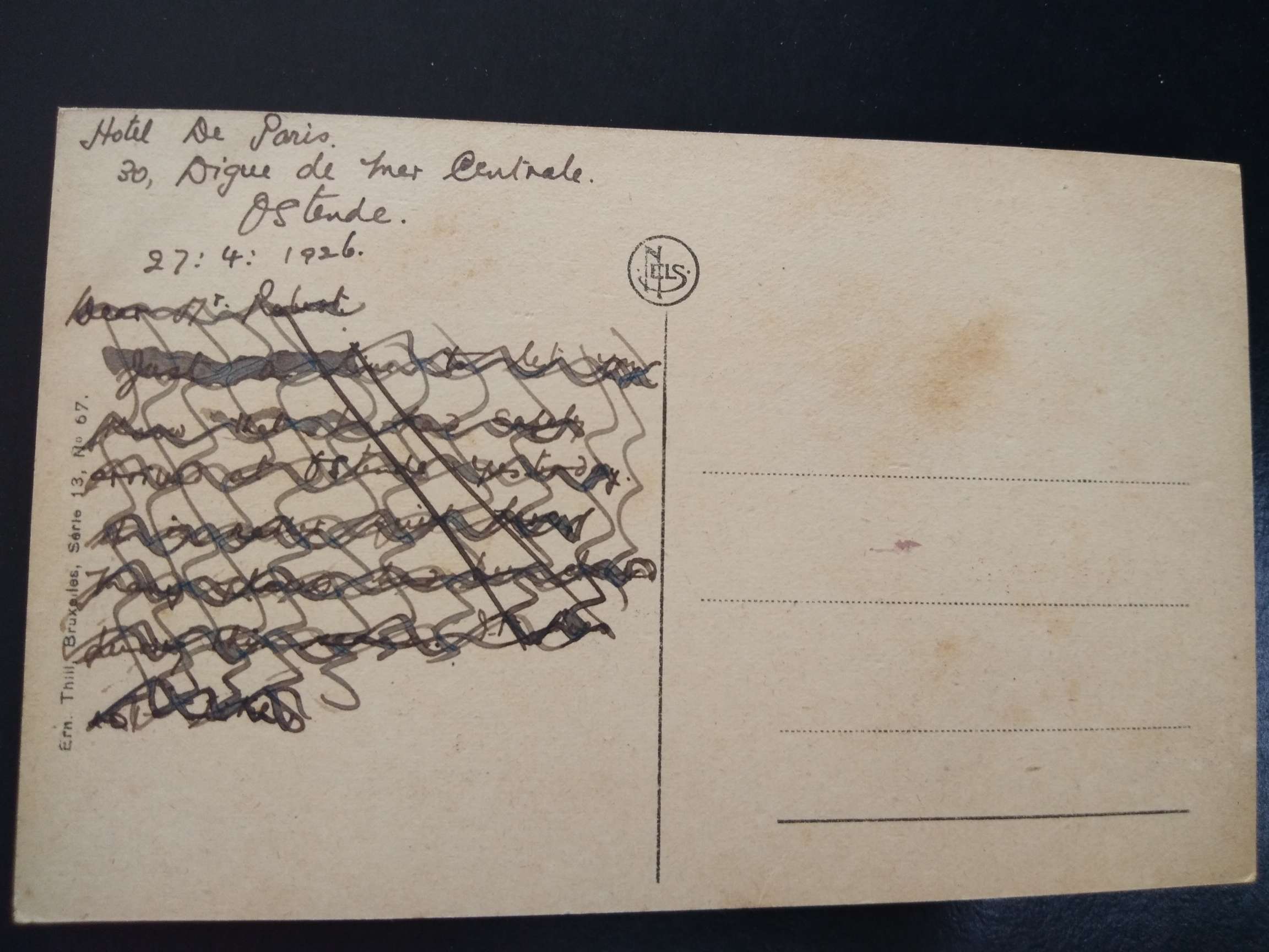 โปสการ์ดเก่า ต่างประเทศ P024