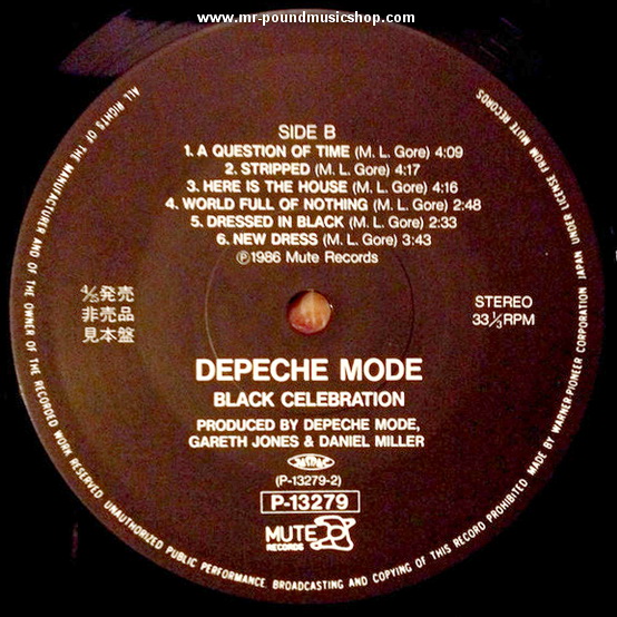Depeche Mode - Black Celebration