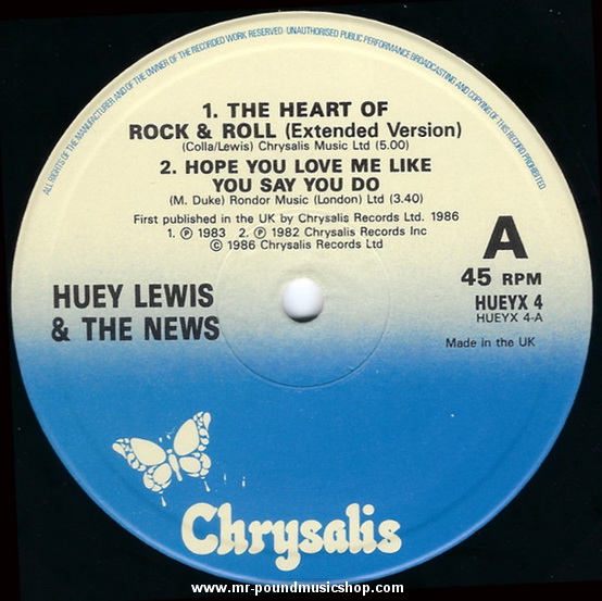 Huey Lewis And The News - The Heart Of Rock & Roll