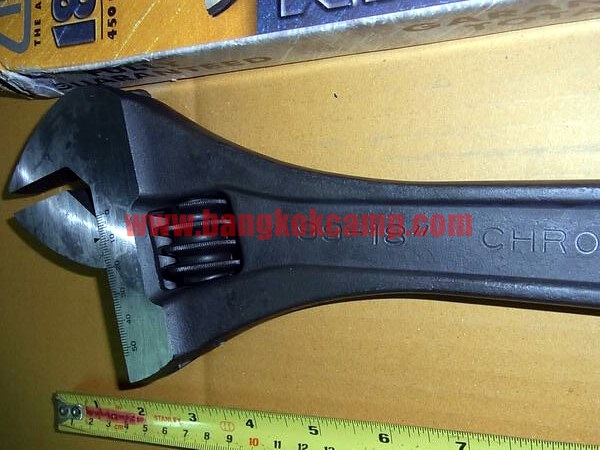 ประแจเลื่อน IREGA ขนาด 18 นิ้ว สเปน Made in Spain ใหม่ แท้.