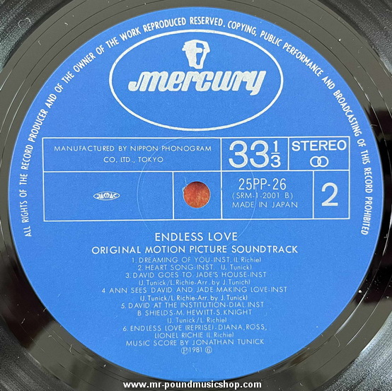 Various Artists - Endless Love (Original Motion Picture Sountrack)