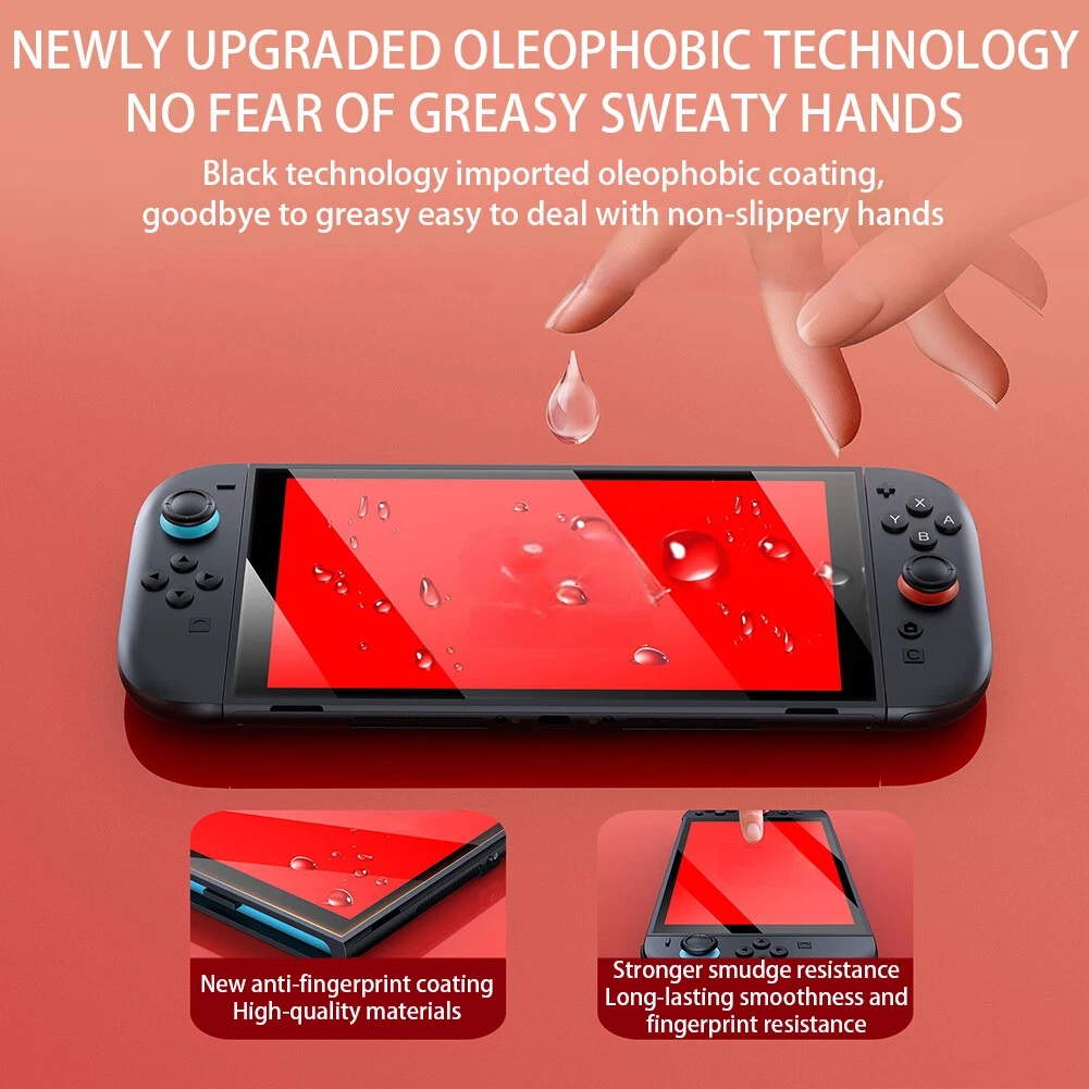 BJBT ฟิล์มกระจก Nintendo Switch 2 (รุ่นปี 2025) พร้อมกรอบติดตั้ง