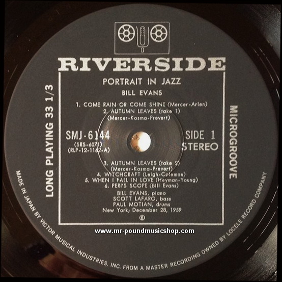 Bill Evans Trio - Portrait in Jazz