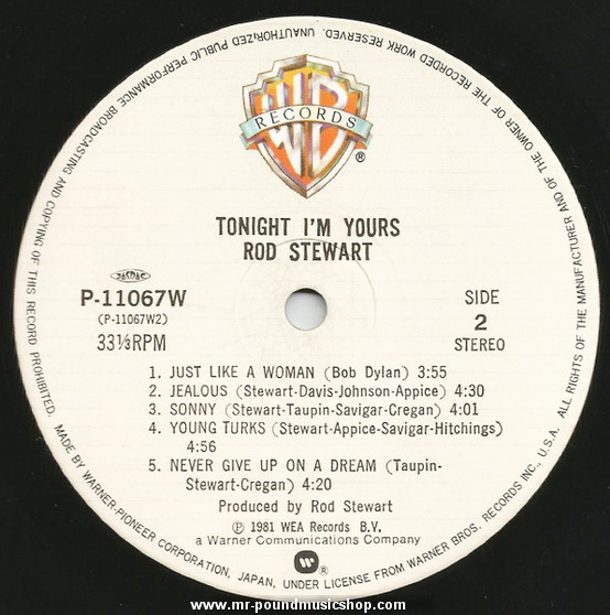 Rod Stewart - Tonight I'm Yours