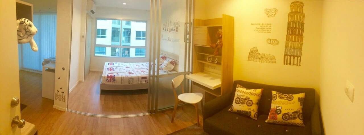 รหัสทรัพย์ 46060 ขาย/ให้เช่า/เช่าซื้อ คอนโดลุมพินี วิลล์ อ่อนนุช 46 (Lumpini Ville Onnut 46) (เข้าซอยสุขุมวิท77)