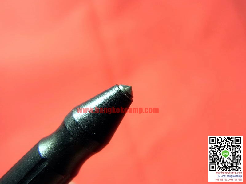 ปากกา Tactical ดำ ปลายคาร์ไบท์(กระแทกกระจกได้) ปลายคาร์ไบท์แข็งมากใช้ขูด-เขียนโลหะได้