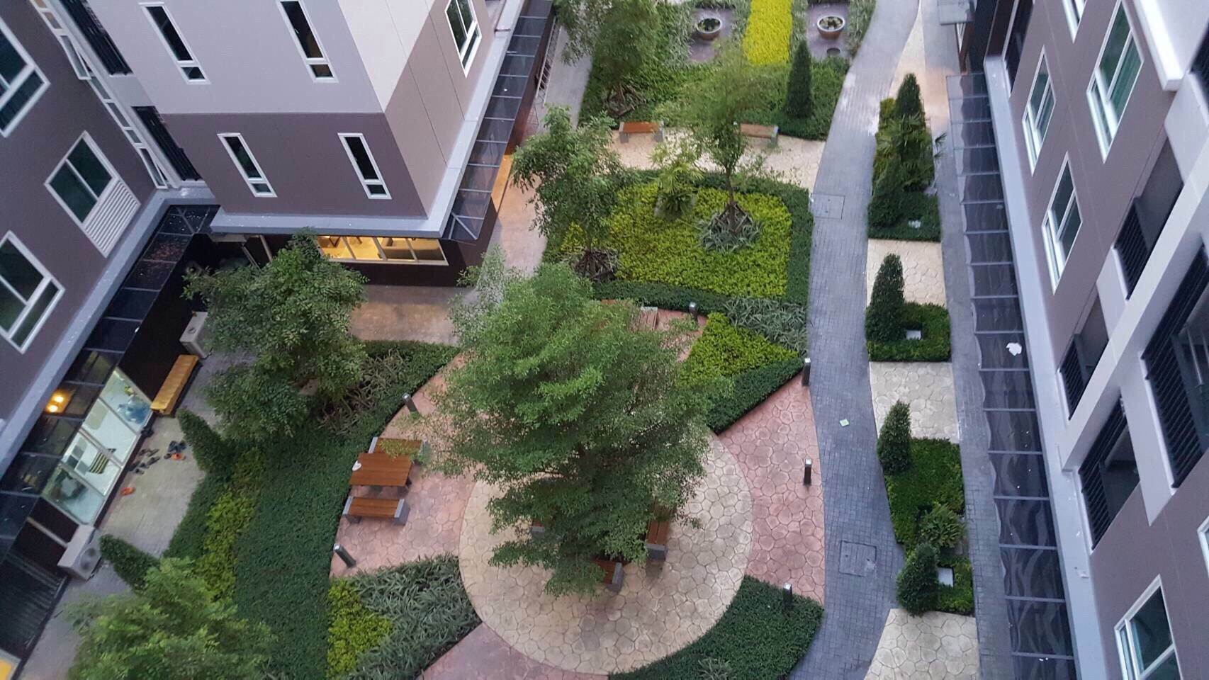 ให้เช่าคอนโด เจ ดับบลิว คอนโด @ ดอนเมือง JW Condo @ Donmuang ขนาดห้อง : 36.5 ตร.ม.