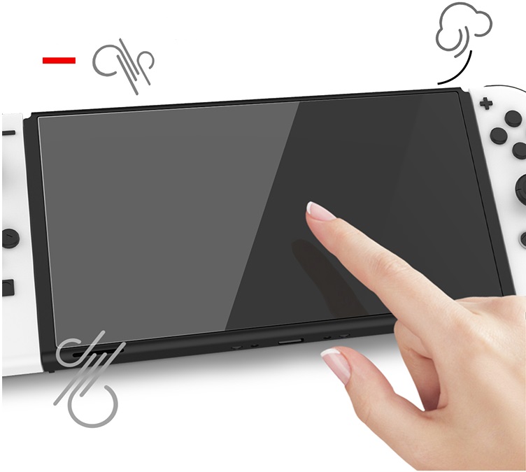 IINE ฟิล์มกระจก Nintemdo Switch Oled HD Tempered 0.33mm