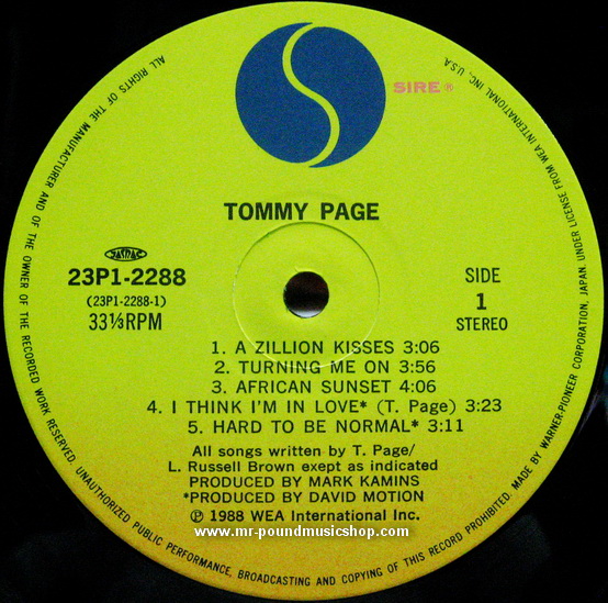 Tommy Page - Tommy Page