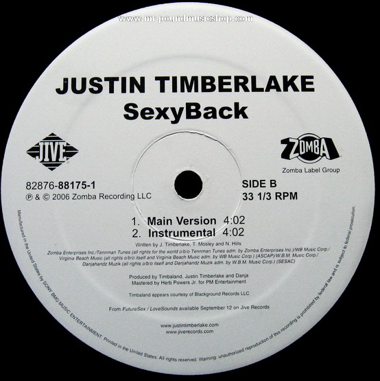 Justin Timberlake - Sexy Back