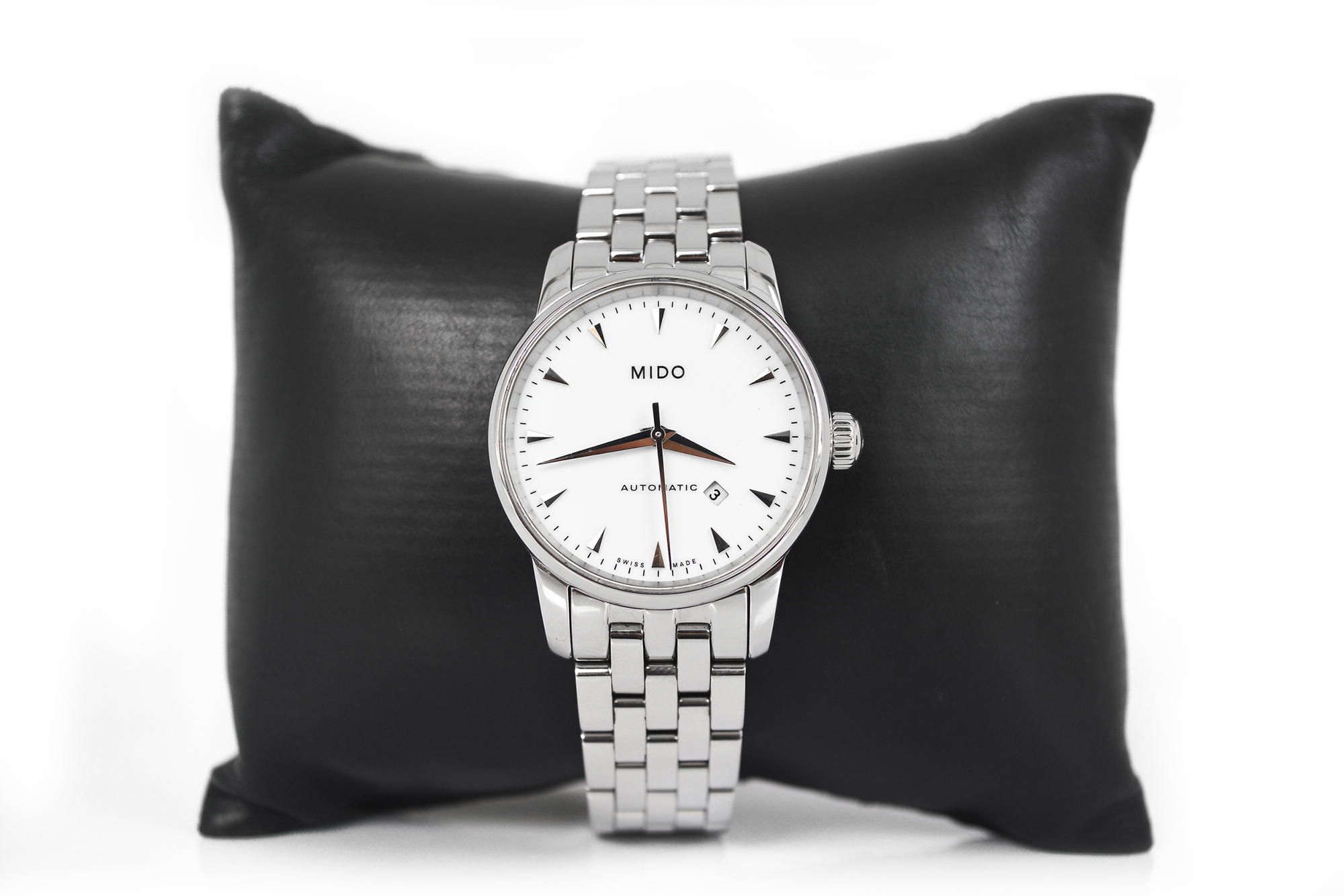 Mido Baroncelli Automatic Lady Size หน้าขาว