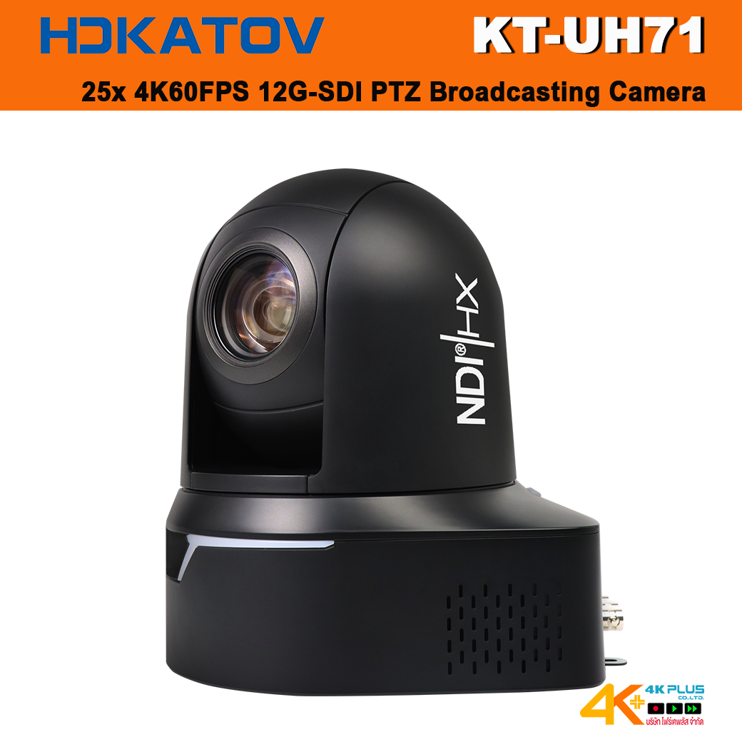 HDKATOV KT-UH71KTN 25x 4K60FPS 12G-SDI PTZ Broadcasting Camera