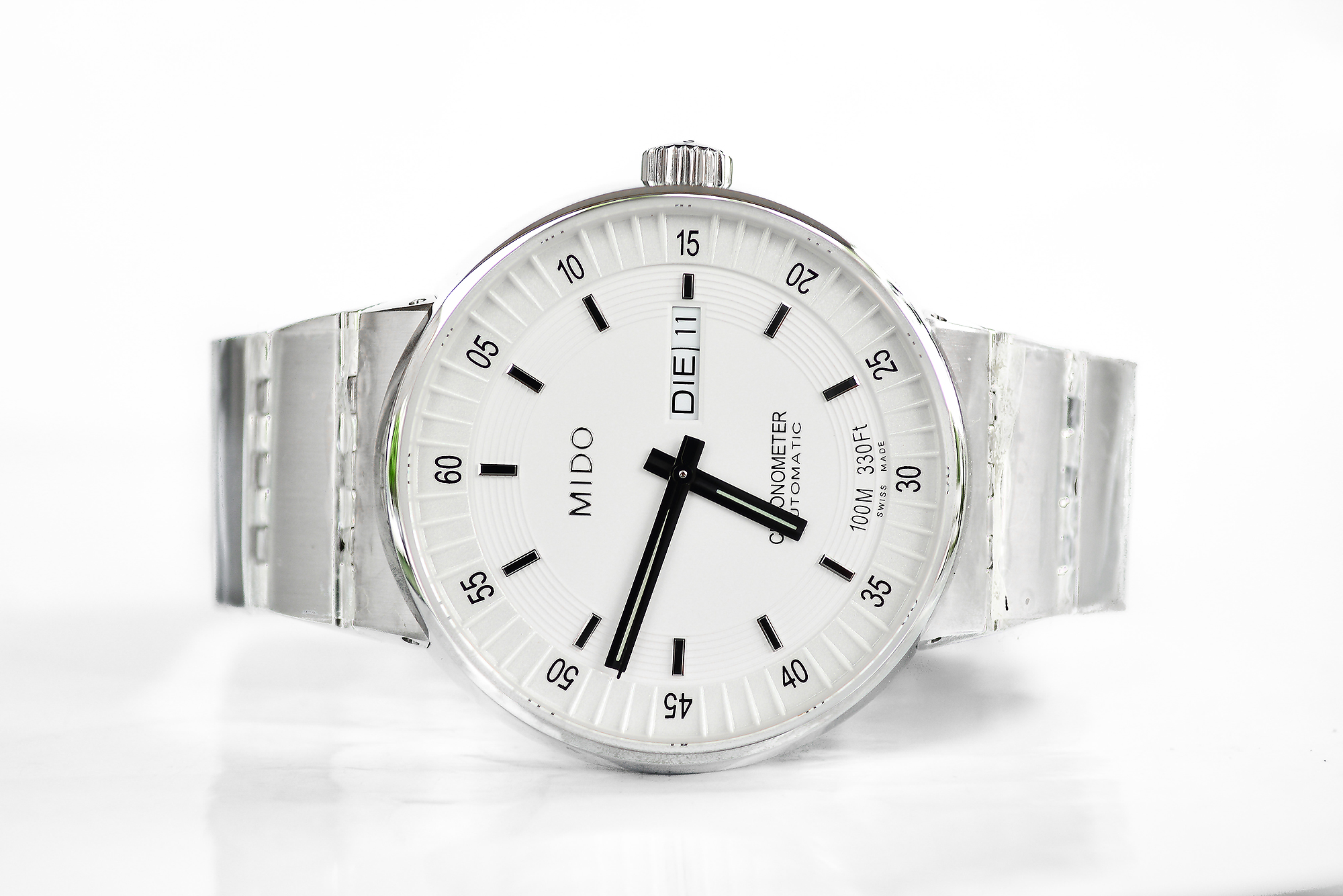 Mido All Dial M8340.4.B1.11 Chronometer หน้าขาว